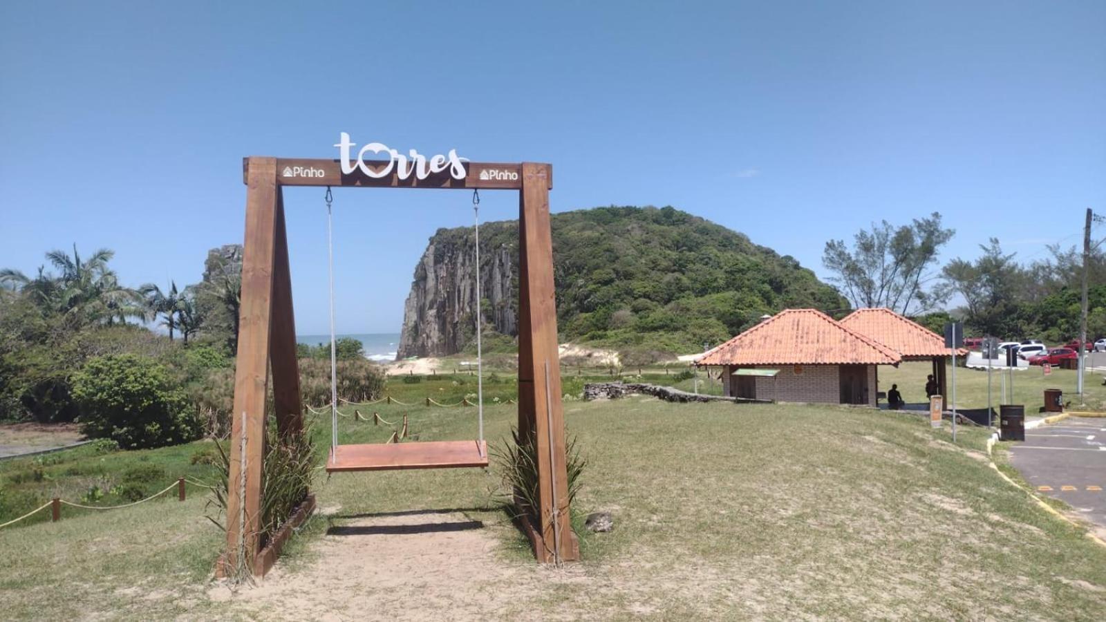 Apartamento Central Climatizado E Aconchegante Torres Esterno foto